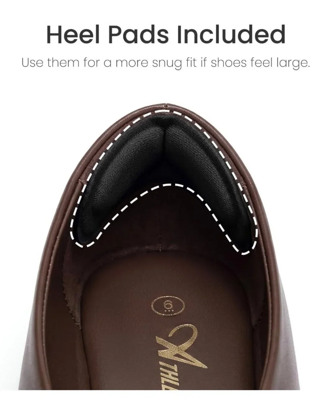 Athlefit Women's Chocolate Closed Round Toe Comfort Flats Slip On Casual Shoes